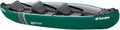 Sevylor Adventure Plus Kano, opblaasbare kano voor 2 personen + 1 kind, opvouwbare kajak met robuuste polyester buitenhoes, hoge stabiliteit op het water(Single)