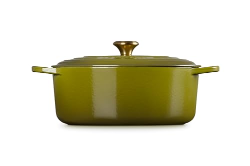 Le Creuset Enameled Cast Iron Signature Oval Dutch Oven, 8 qt., Cerise