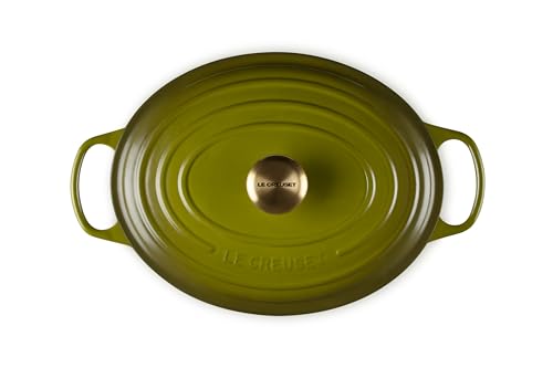Le Creuset Enameled Cast Iron Signature Oval Dutch Oven, 8 qt., Cerise