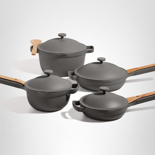 Our Place Cookware Set - 13-Piece Kit Including the Always Pan, Perfect Pot and Spatulas | Multifunctional, Toxin-Free Nonstick | Heat Safe up to