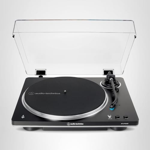 Audio-Technica AT-LP70XBT Wireless Turntable (Black/Silver)