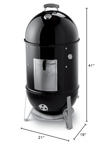 Weber 22-inch Smokey Mountain Cooker, Charcoal Smoker