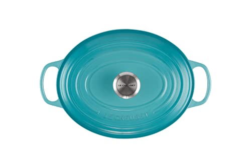 Le Creuset Enameled Cast Iron Signature Oval Dutch Oven, 8 qt., Cerise
