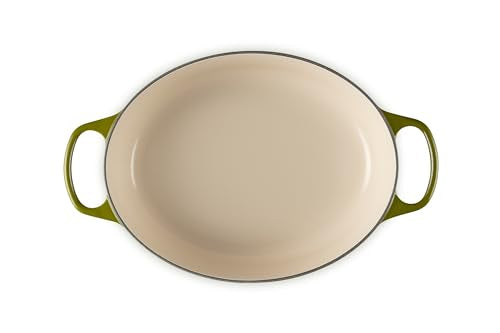 Le Creuset Enameled Cast Iron Signature Oval Dutch Oven, 8 qt., Cerise