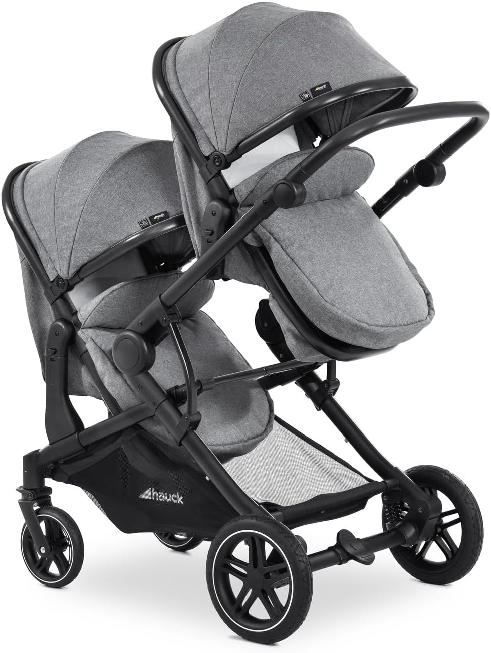Hauck 500019 Tandem 6 H-Cross blauw