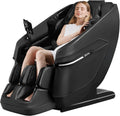 ROTAI Massagestoel- 3D - Robotarm, Lendenverwarming Voetrolmassage, met Spraakbediening - Schouderontspanning voor Thuisgebruik(Zwart)