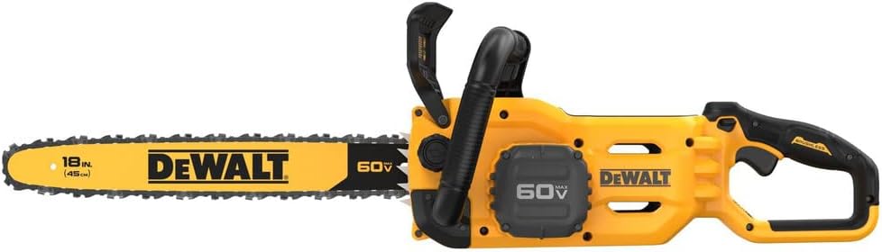 DEWALT 60V MAX Cordless Chainsaw, 18 in., Tool Only (DCCS672B)