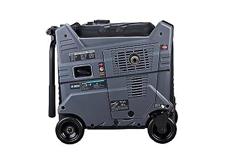 Pulsar GD10KBN 10500W Dual Fuel Home Backup Portable Inverter Generator with Wheel Kit and Electric Start RV Ready