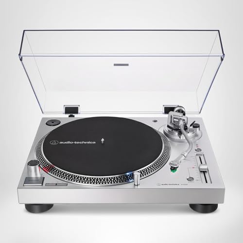 Audio-Technica AT-LP120XUSB-BK Direct-Drive Turntable (Analog & USB), Fully Manual, Hi-Fi, 3 Speed, Convert Vinyl to Digital, Anti-Skate and Variable