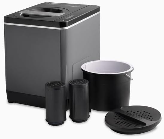 Vitamix FC-50 - Convenient Home Food Processor and Recycler - Kitchen Countertop Compost Bin Alternative - Electric Waste Disposer - Odorless Garbage