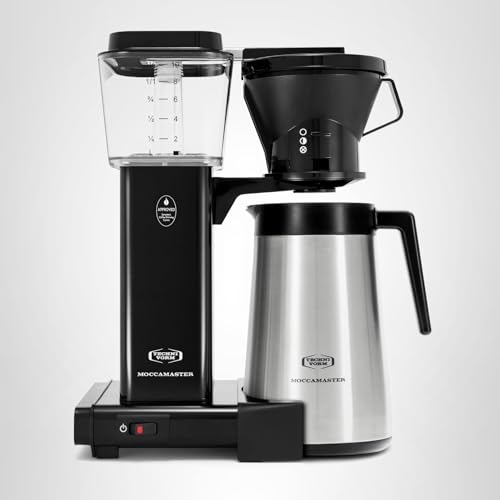 Technivorm Moccamaster 79112 KBT Coffee Brewer, 40 oz, Polished Silver