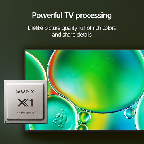 Sony BRAVIA 2 II 43 Inch 4K Ultra HD LED Smart TV with Google TV and Exclusive Features for PlayStation®5 (K-43S20M2), 2025 Model