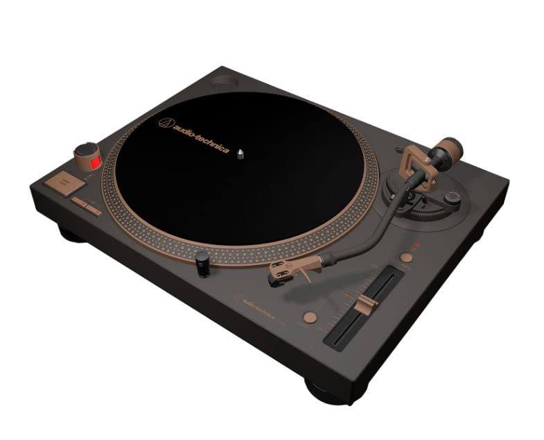 Audio-Technica AT-LP120XUSB-BK Direct-Drive Turntable (Analog & USB), Fully Manual, Hi-Fi, 3 Speed, Convert Vinyl to Digital, Anti-Skate and Variable