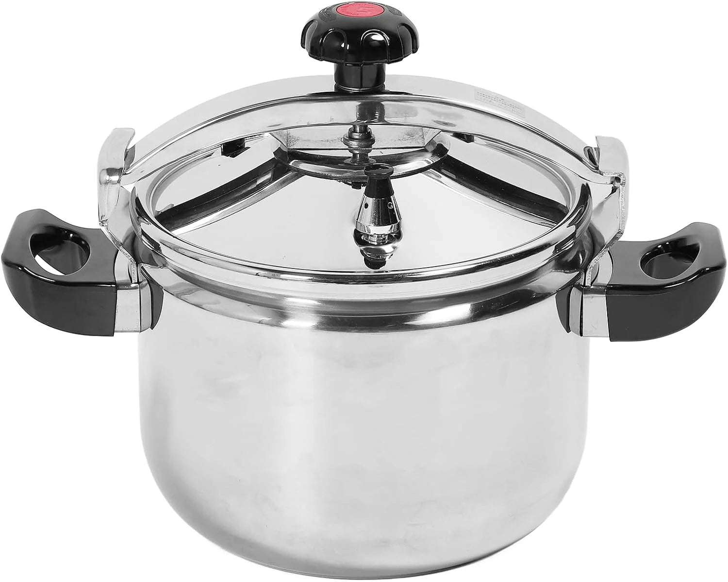 Cryfokt 304 Roestvrijstalen Snelkookpan, 6 Quart Kookplaat Microdrukcanner met Veiligheidsklep, voor Gaselektrisch Glaskeramische Kookplaat, Soeppap Kookpot (Hij zei)(50L)