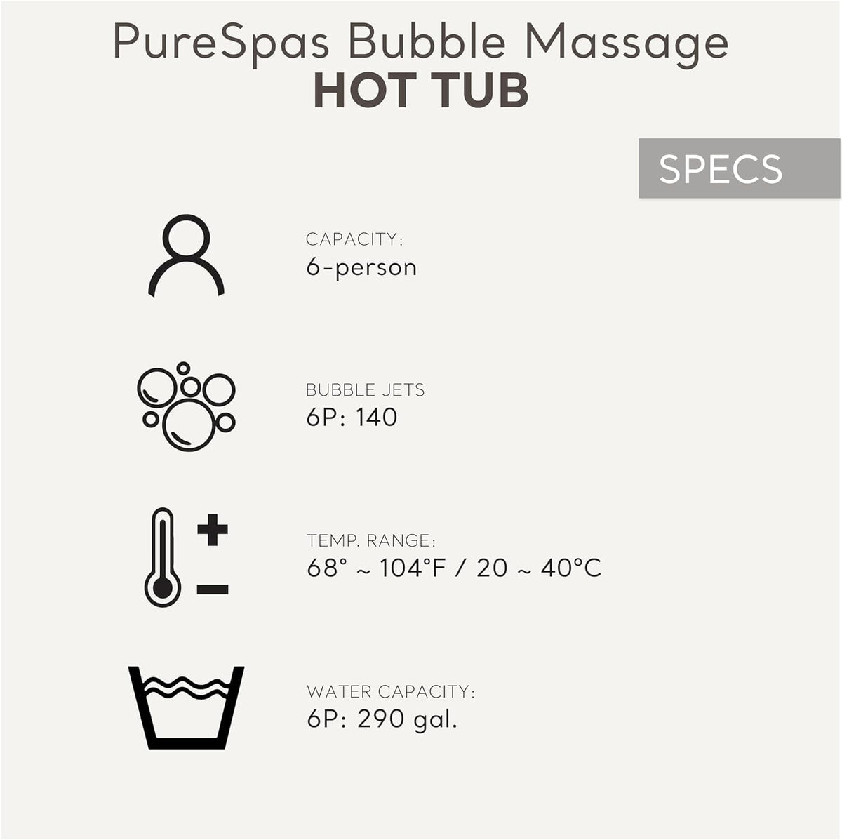 INTEX 28425EH PureSpa Bubble Massage Spa Set Outdoor Inflatable Portable Hot Tub, Includes Energy Efficient Spa Cover, Saltwater System Ready, 4