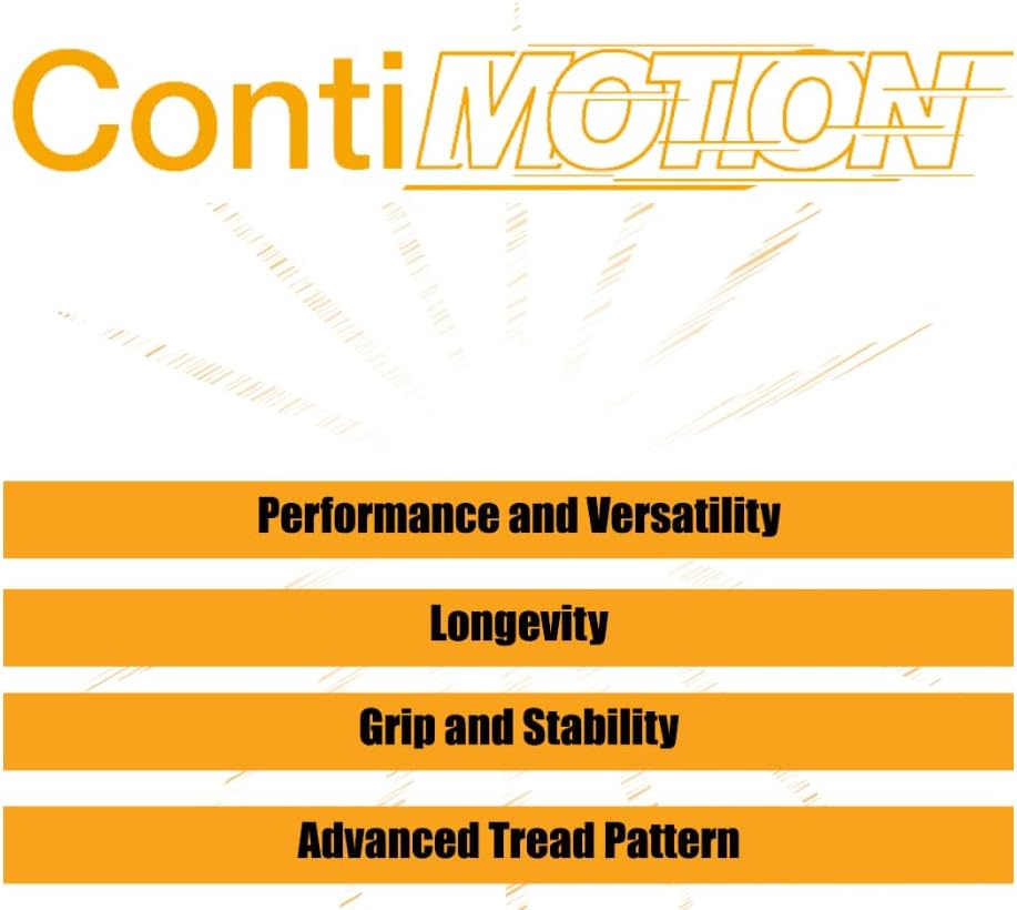 CONTINENTAL Conti Motion Motorcycle Tire Set 120/70zr17 Front & 190/50zr17 Rear 120/70-17 190/50-17