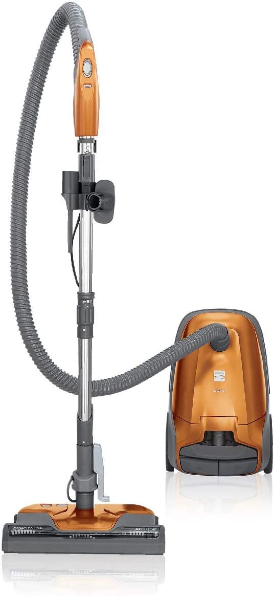 Kenmore Elite 81714 Pet Friendly Ultra Plush Lightweight Bagged Canister Vacuum with Pet PowerMate, HEPA, Extended Telescoping Wand, Retractable Cord