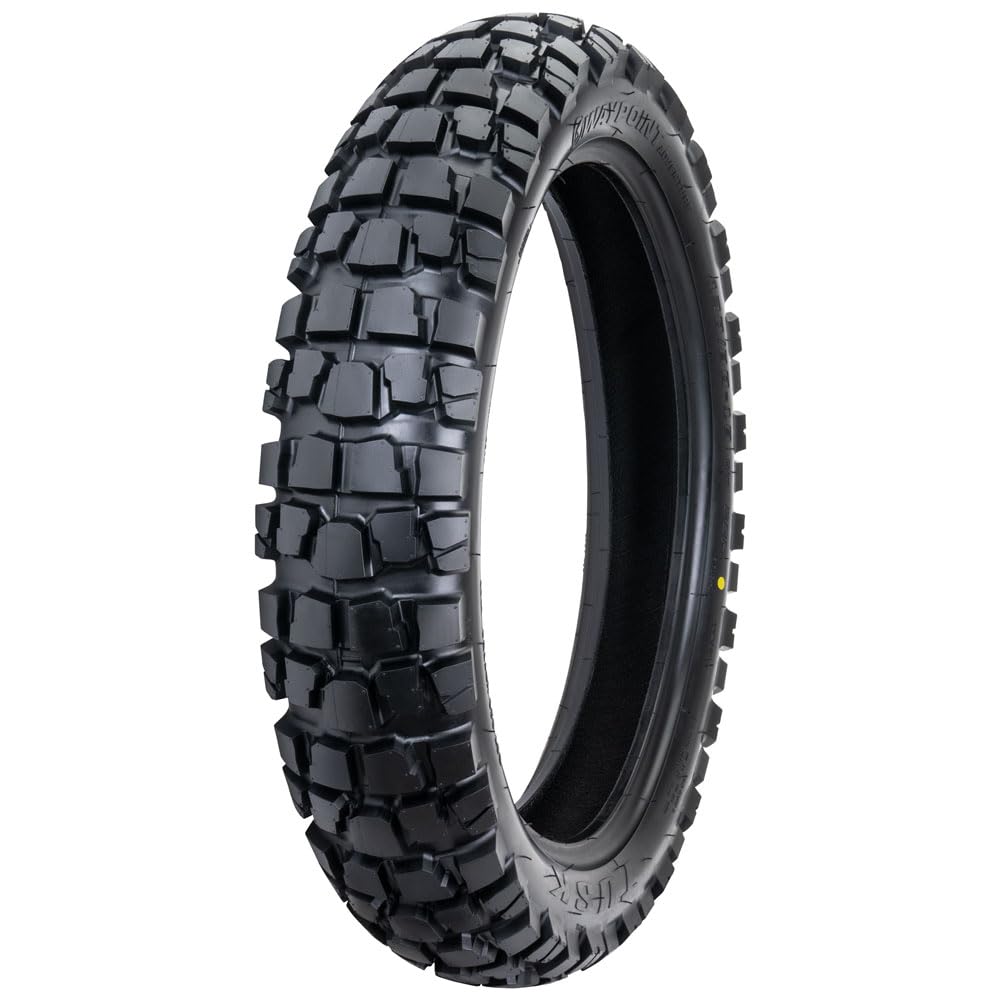 Tusk Waypoint Adventure Motorcycle Tire Set â 90/90-21 Front & 130/90-17 Rear (68R) Tube Type
