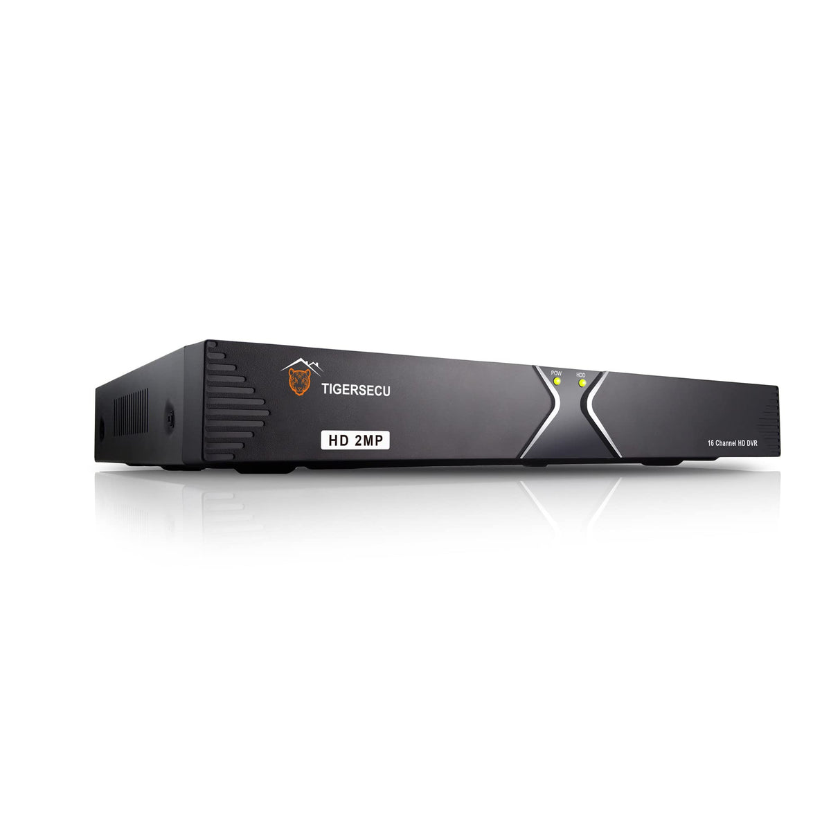 TIGERSECU Super HD 1080P 16 Channel DVR Security Recorder with 4TB Hard Drive, Hybrid 6-in-1 CCTV DVR Recorder Compatible with 2MP and 5MP TVI, AHD