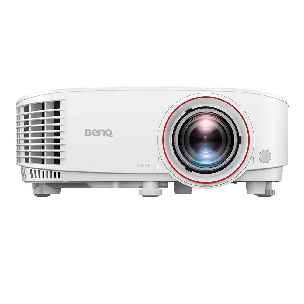 BenQ TH671ST 1080p Short Throw Gaming Projector | Gaming Mode for Intense Low Input Lag Action | 3000 Lumens for Lights On Entertainment | 3 Year