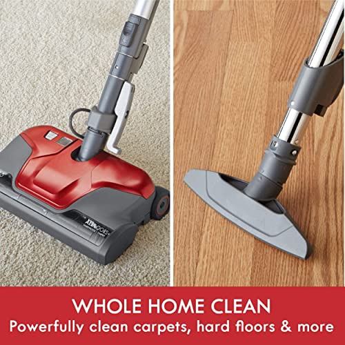 Kenmore Elite 81714 Pet Friendly Ultra Plush Lightweight Bagged Canister Vacuum with Pet PowerMate, HEPA, Extended Telescoping Wand, Retractable Cord