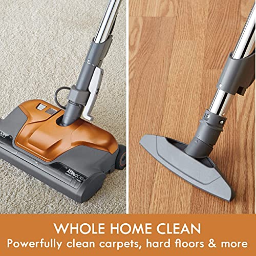 Kenmore Elite 81714 Pet Friendly Ultra Plush Lightweight Bagged Canister Vacuum with Pet PowerMate, HEPA, Extended Telescoping Wand, Retractable Cord