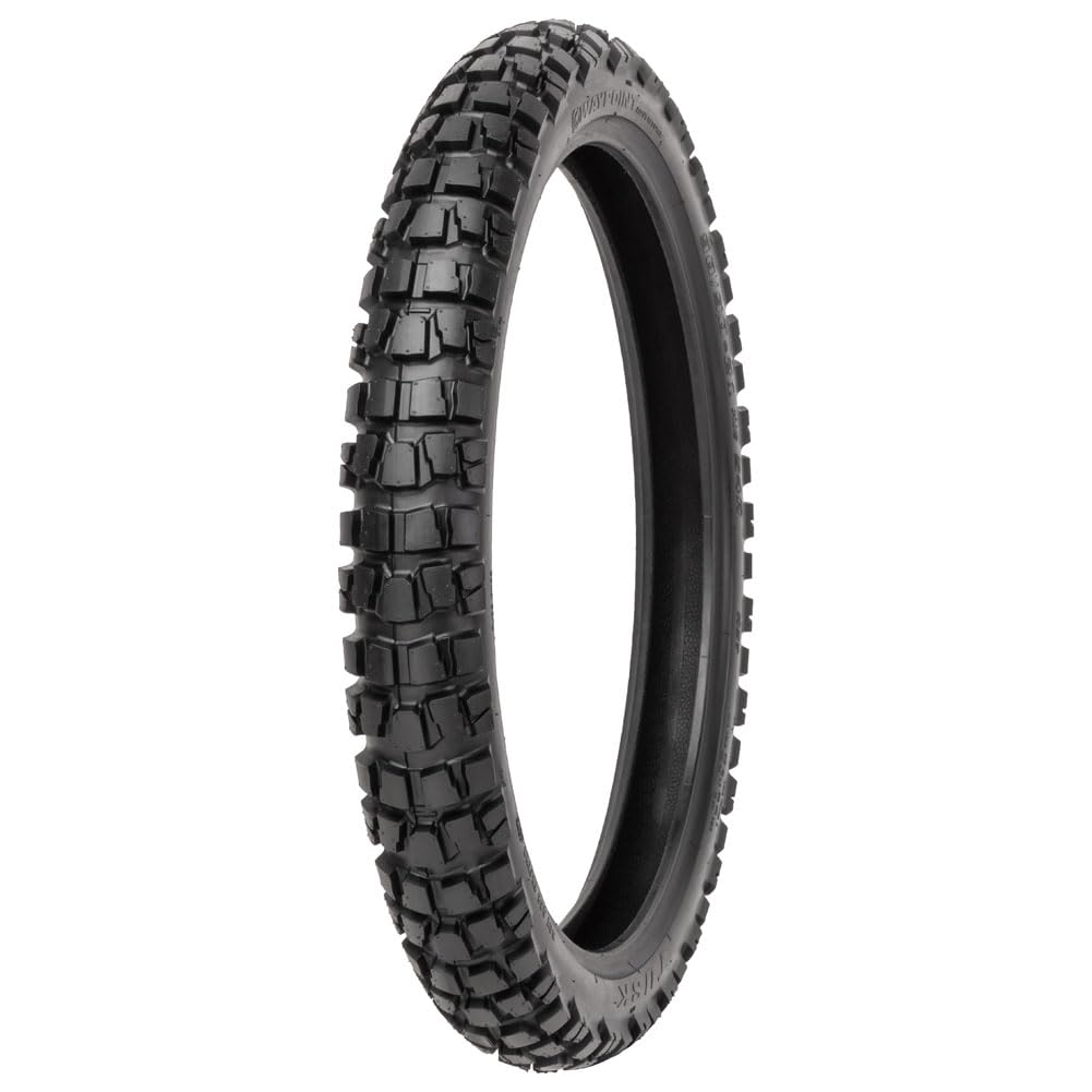 Tusk Waypoint Adventure Motorcycle Tire Set â 90/90-21 Front & 130/90-17 Rear (68R) Tube Type