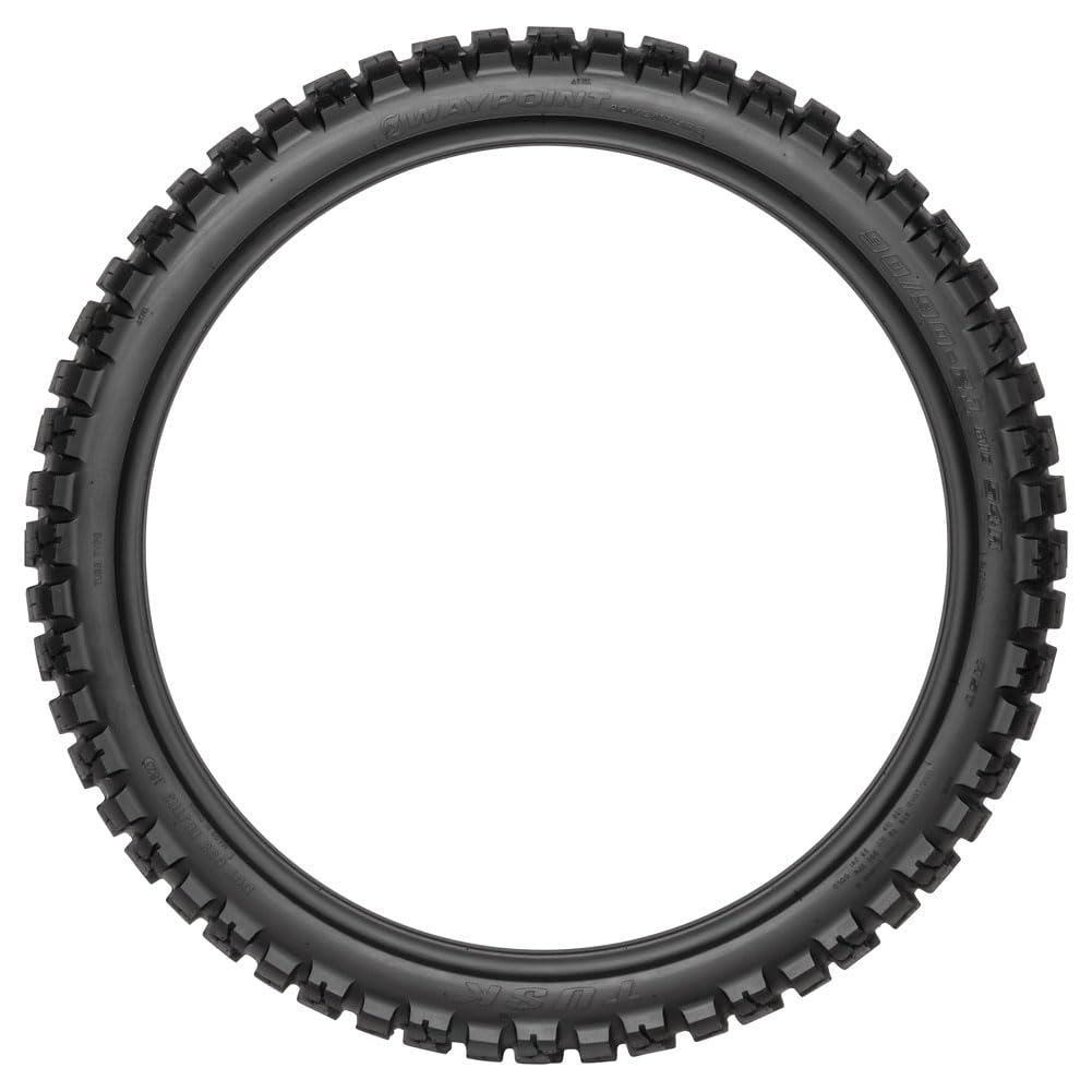Tusk Waypoint Adventure Motorcycle Tire Set â 90/90-21 Front & 130/90-17 Rear (68R) Tube Type