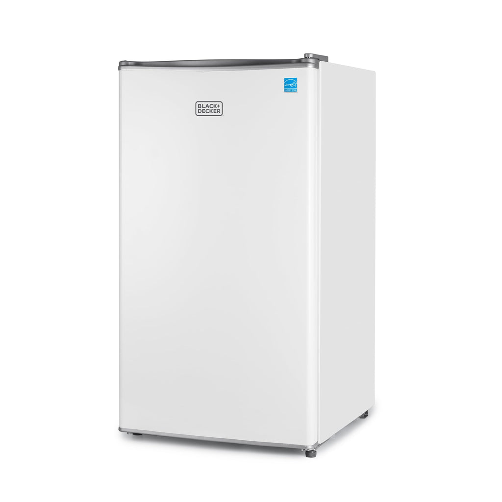 BLACK+DECKER 1.7 Cu. Ft. Compact Refrigerator, ENERGY STAR Certified, Single Door Mini Fridge with Chiller Compartment, Personal Fridge for Home or