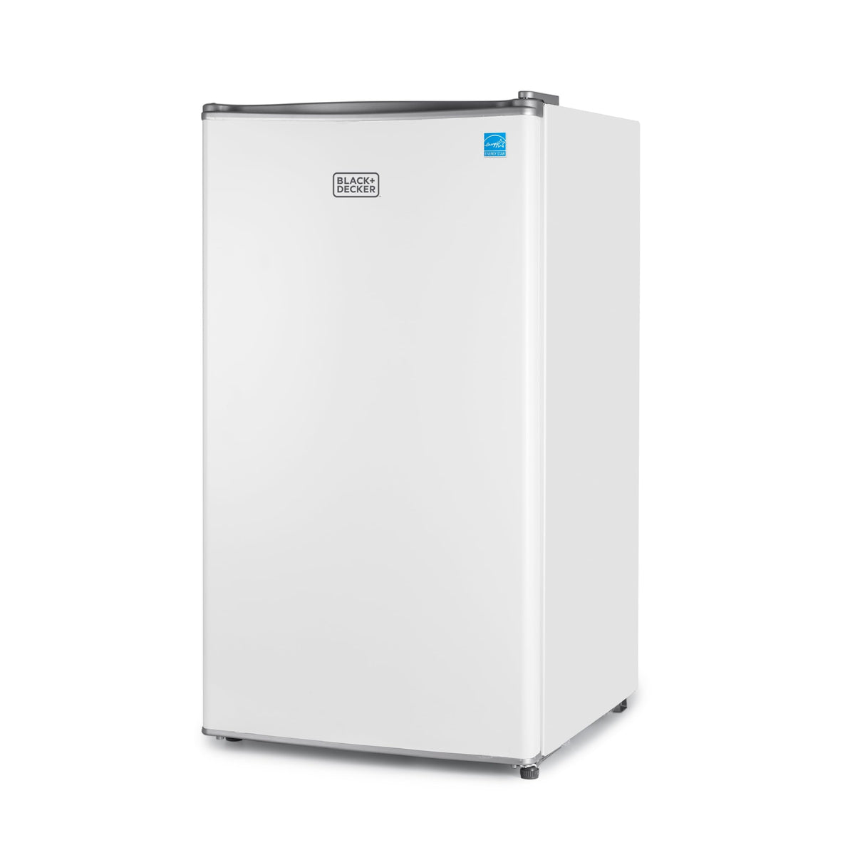 BLACK+DECKER 1.7 Cu. Ft. Compact Refrigerator, ENERGY STAR Certified, Single Door Mini Fridge with Chiller Compartment, Personal Fridge for Home or