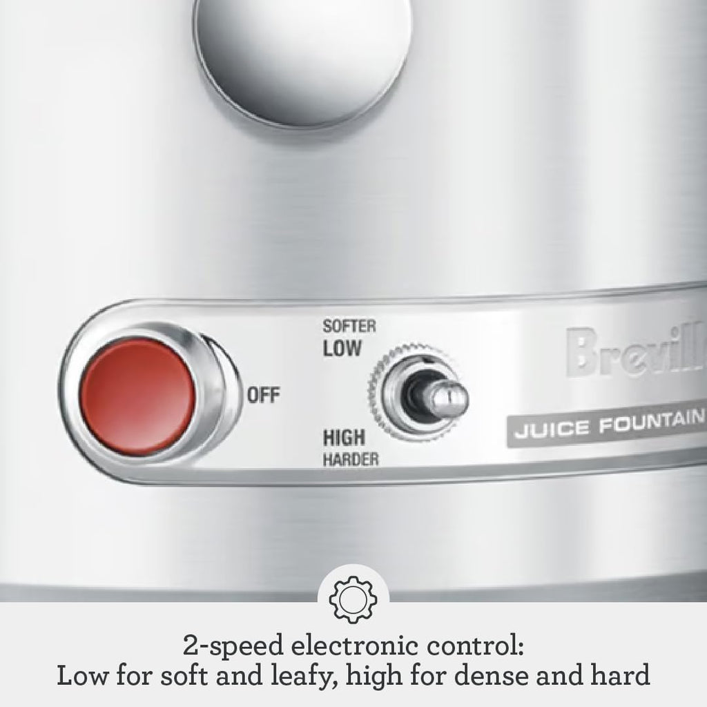 Breville Juice Fountain Elite 800JEXL, Silver