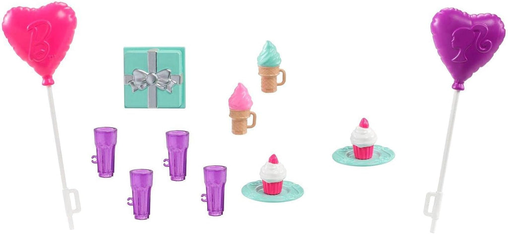 Barbie Playset with 4 Sister Dolls and Limo that Opens and Expands to 2 Feet, Includes 10+ Party Accessories, Gift for Kids 3 to 7 Years Old