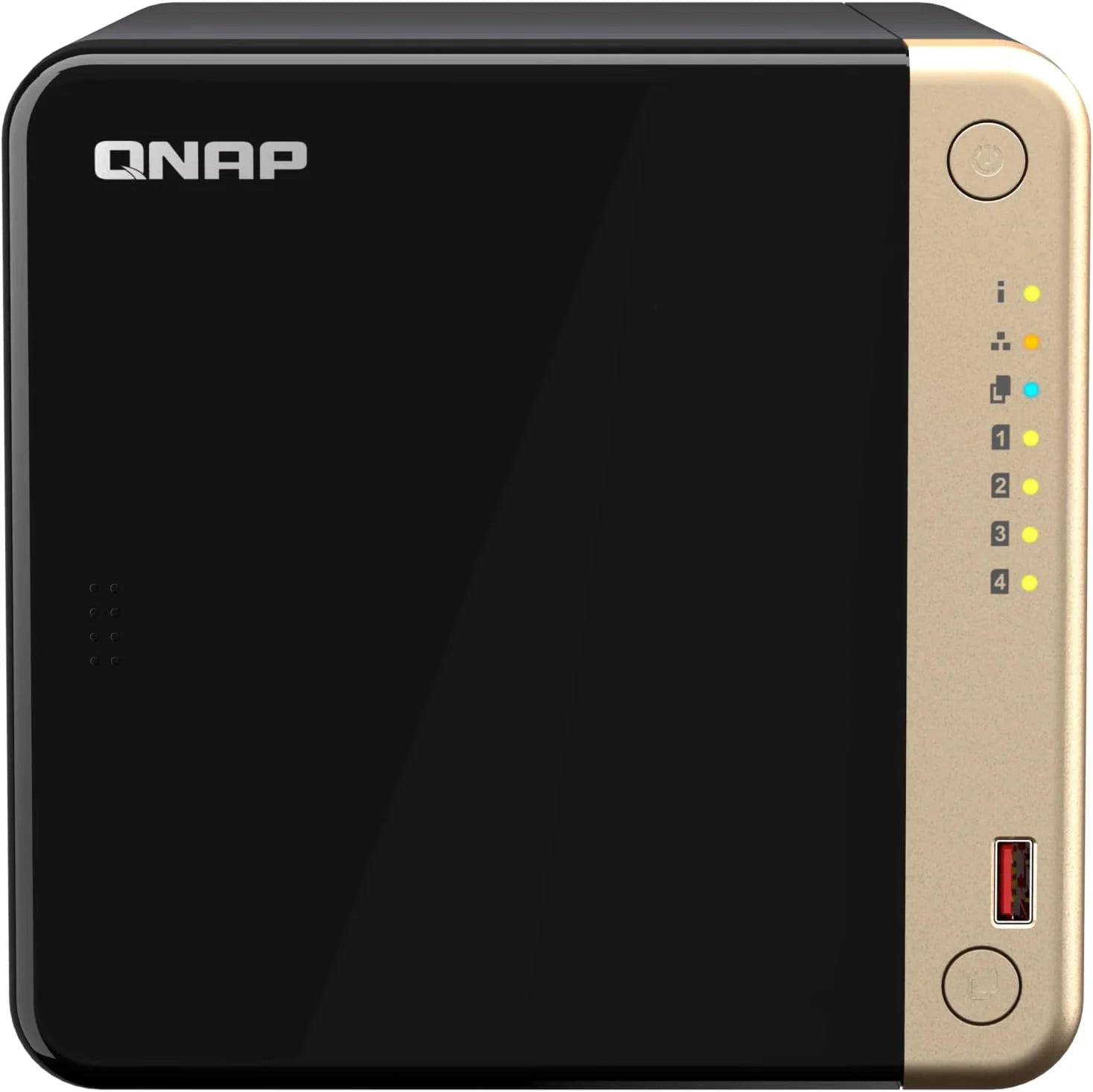 QNAP TS-464 NAS Tower Ethernet/LAN Noir N5095