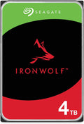 Seagate IronWolf 8TB, Interne Harde Schijf, voor NAS RAID, NAS, 3.5", SATA 6 GB/s, 7200 RPM, Data Rescue Service (ST8000VNZ02)(4TB/NAS)