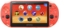 Sony Playstation Vita Wi-Fi 2000 Series with Silicone Joystick Covers and AC Adapter Cable (Piano Black) (Renewed)