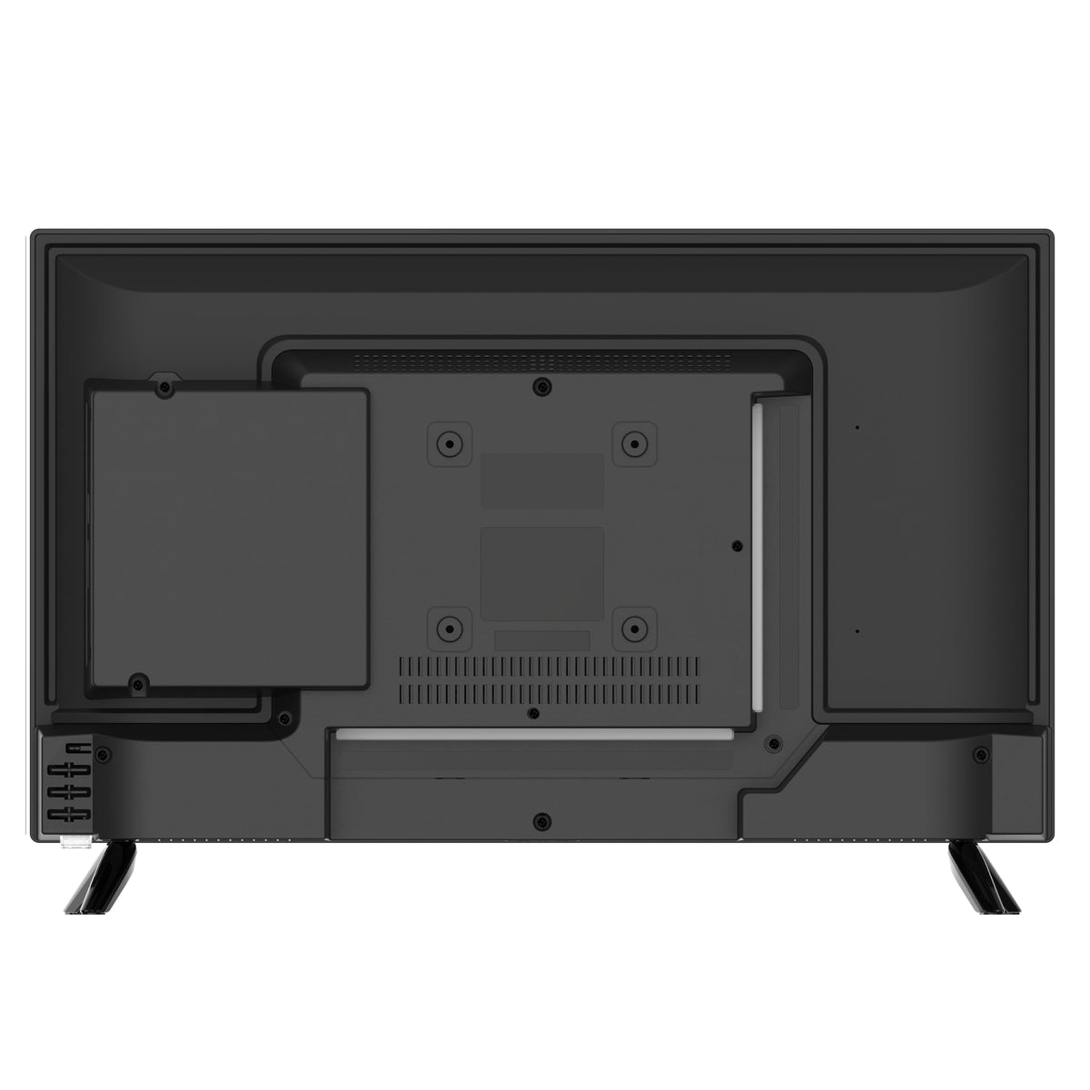 Supersonic SC-1926DVD 19-inch LED Smart HDTV w/DVD Player, 3X HDMI, 1080p, WiFi, USB, AC/DC Compatible for Home, Kitchen, or RV Camper, DC Car Cord