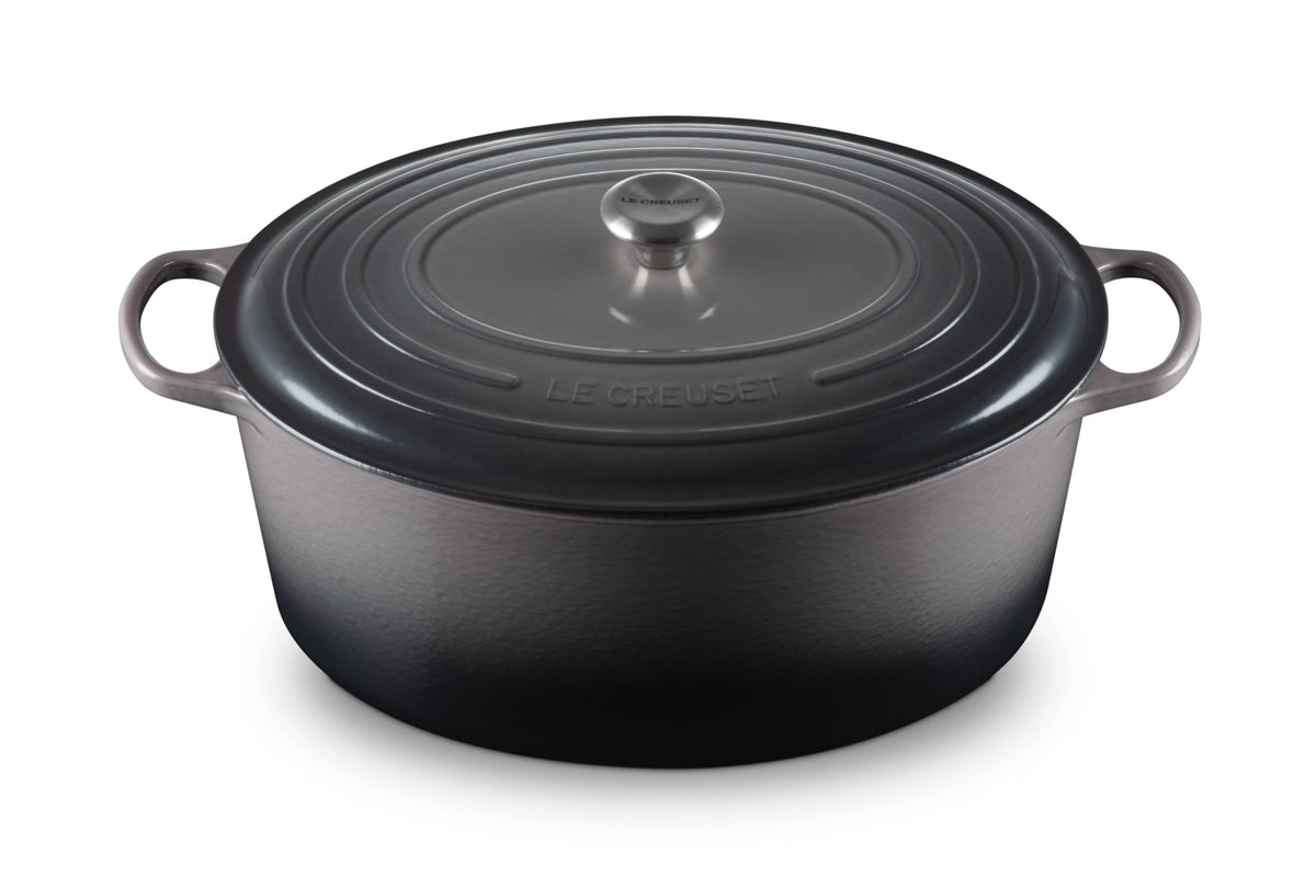 Le Creuset Enameled Cast Iron Signature Oval Dutch Oven, 8 qt., Cerise
