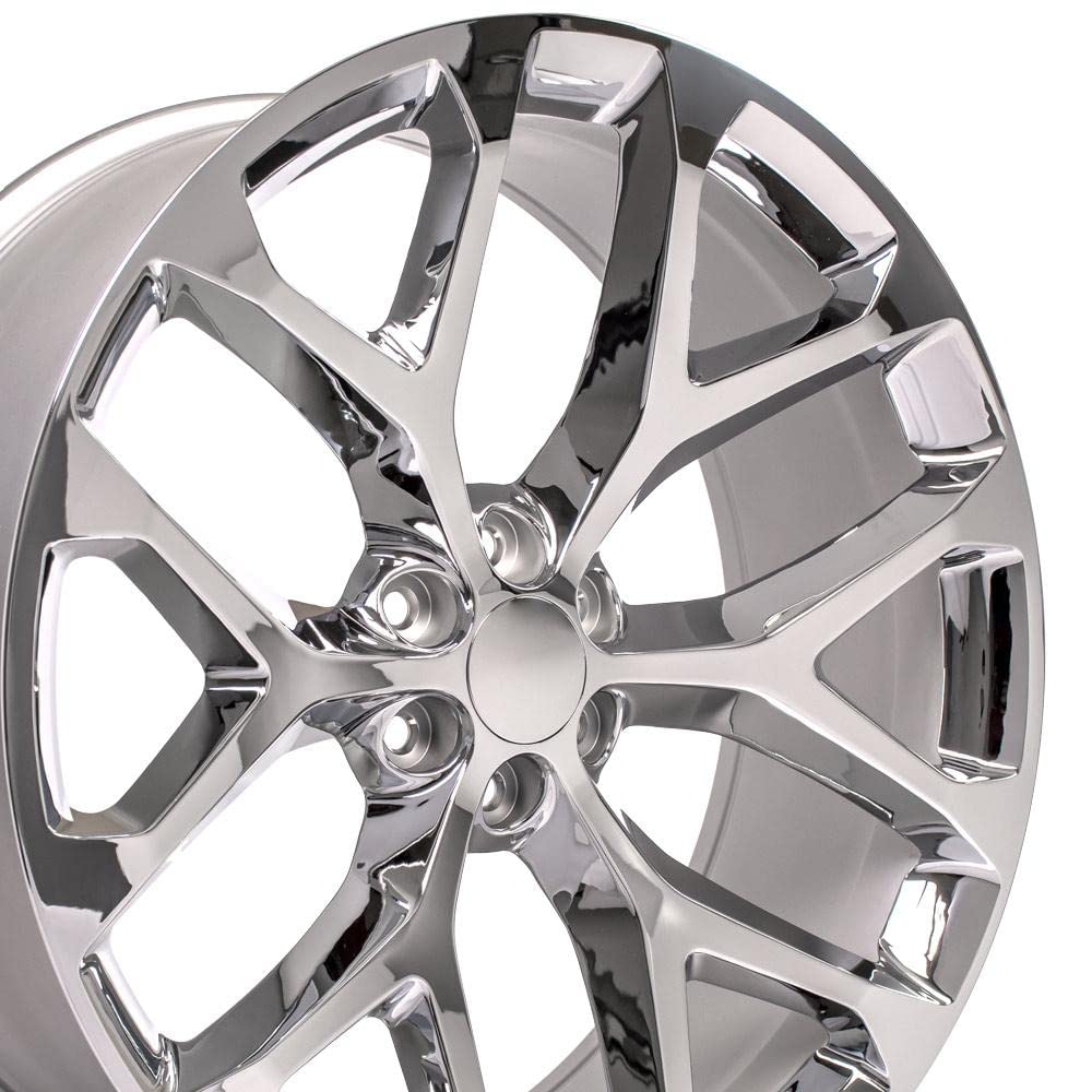 OE Wheels CV98B 22x9 Set(4) Black 6x139.7 & Sailun Tires