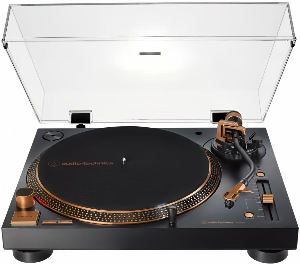 Audio-Technica AT-LP120XUSB-BK Direct-Drive Turntable (Analog & USB), Fully Manual, Hi-Fi, 3 Speed, Convert Vinyl to Digital, Anti-Skate and Variable