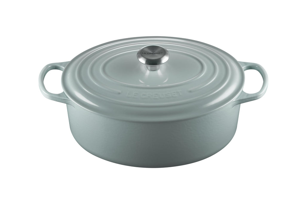Le Creuset Enameled Cast Iron Signature Oval Dutch Oven, 8 qt., Cerise