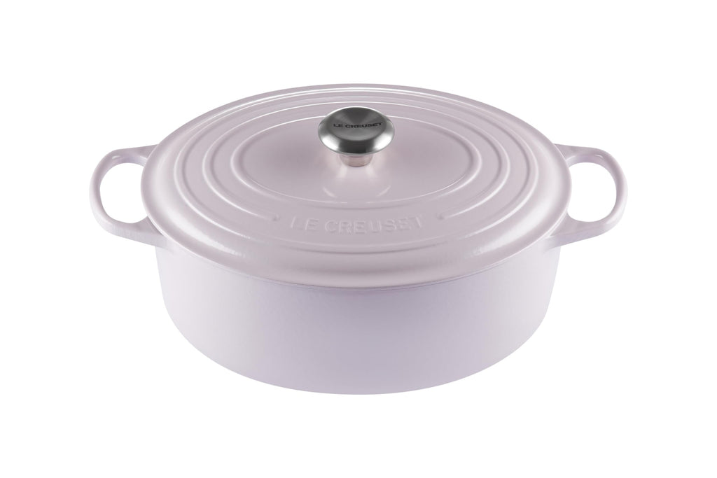 Le Creuset Enameled Cast Iron Signature Oval Dutch Oven, 8 qt., Cerise