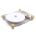 TechPlay Ghost, 2 Speed Belt Driven Turntable with Bluetooth Broadcast. Connects to Your Bluetooth Speakers wirelessly.