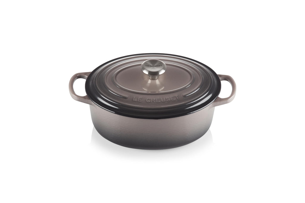 Le Creuset Enameled Cast Iron Signature Oval Dutch Oven, 8 qt., Cerise