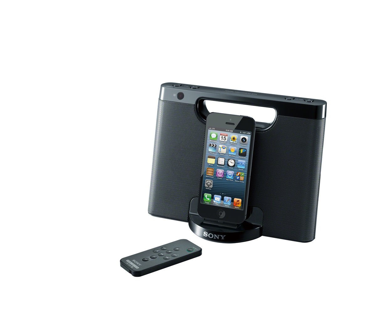 Sony RDPM7IPN Lightning iPhone/iPod Portable Speaker Dock (Black)