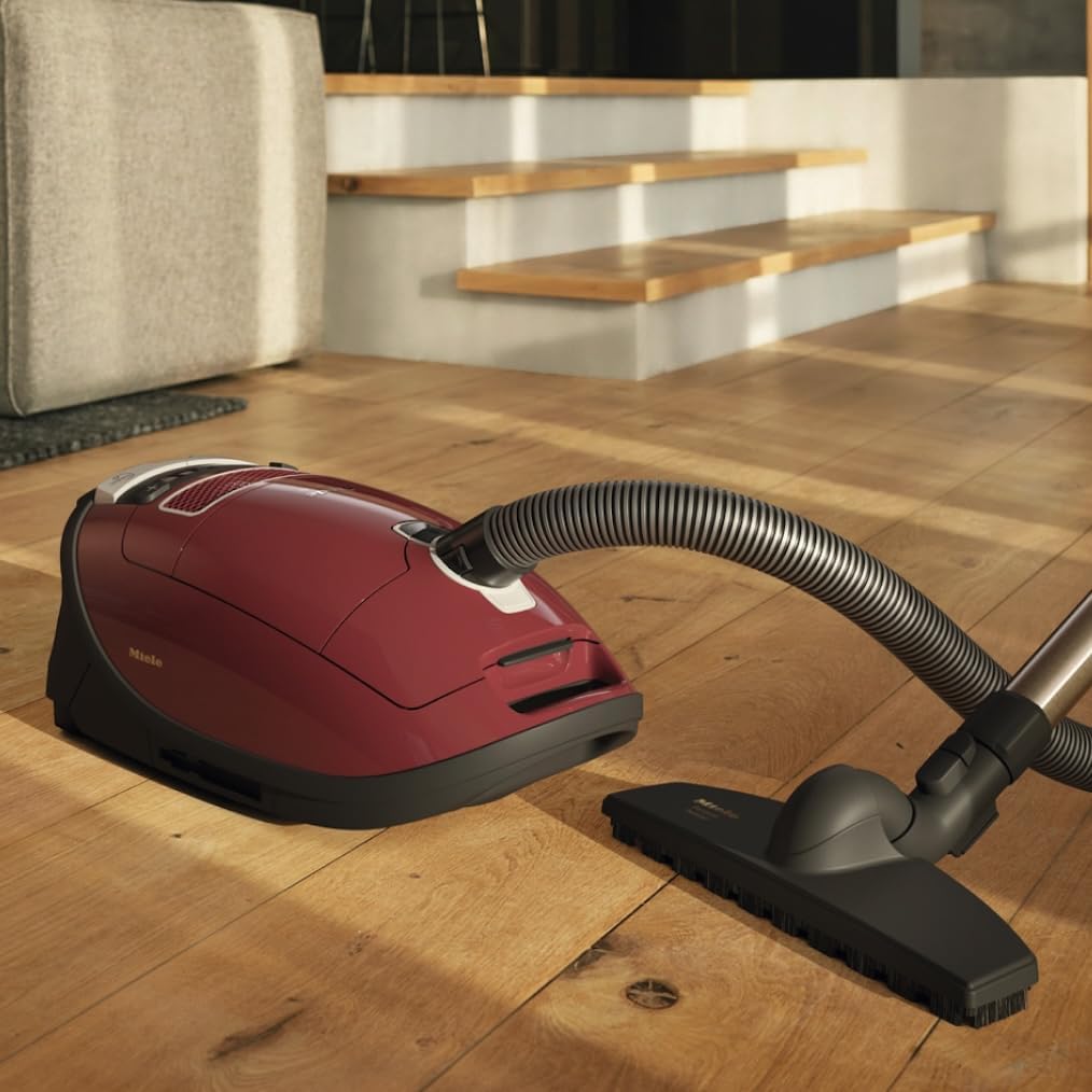 Miele Complete C3 Limited Edition Bagged Canister Vacuum Cleaner with AirClean System, AllTeQ Universal Floorhead, and Parquet Twister Floorbrush, in