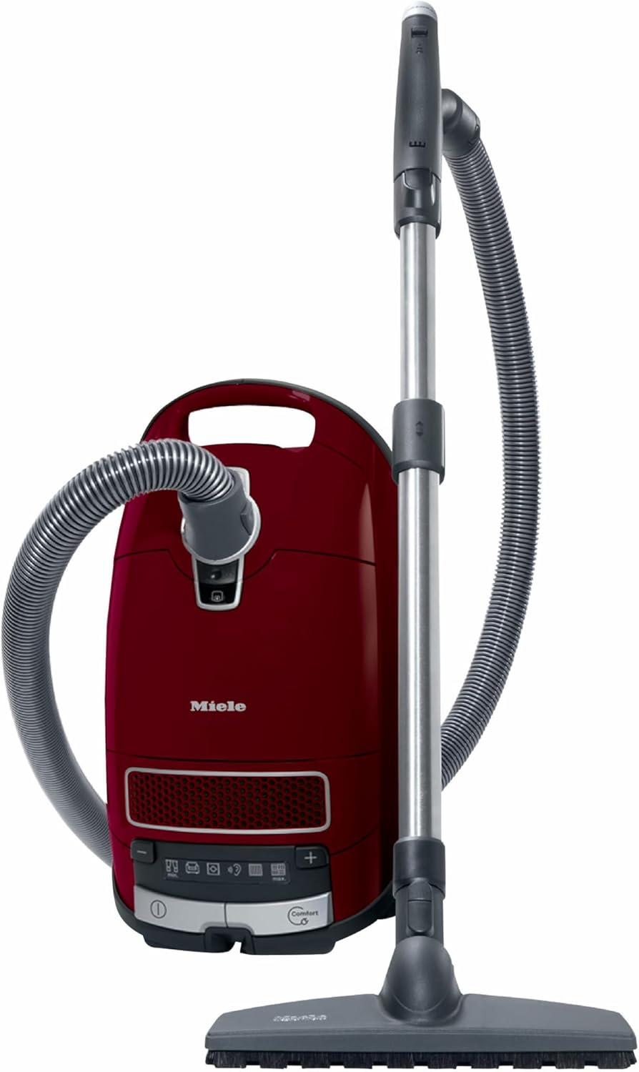 Miele Complete C3 Limited Edition Bagged Canister Vacuum Cleaner with AirClean System, AllTeQ Universal Floorhead, and Parquet Twister Floorbrush, in