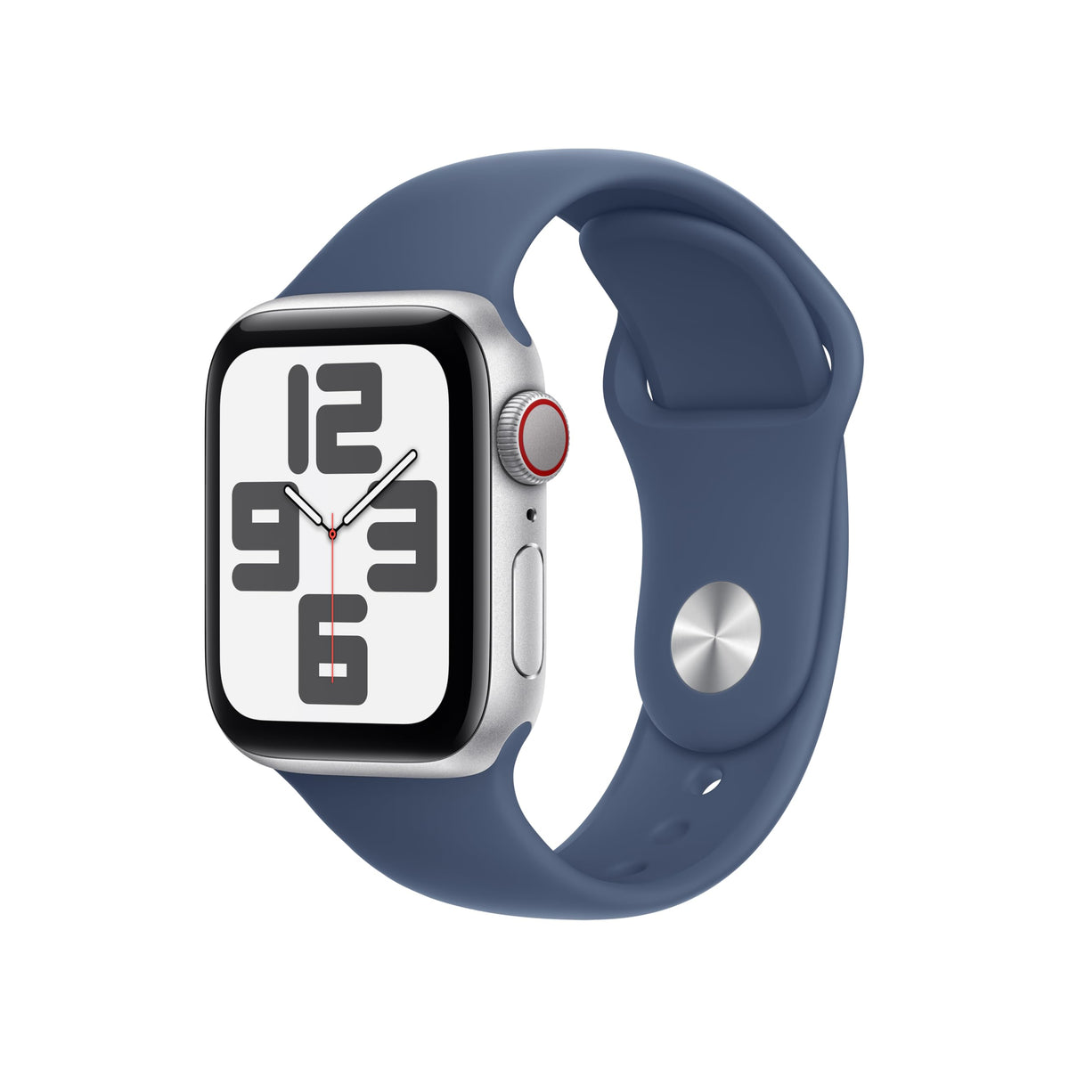 Apple Watch Series 10 [GPS + Cellular, 42mm] - Jet Black Aluminum Case with Black Sport Band, S/M (Renewed)