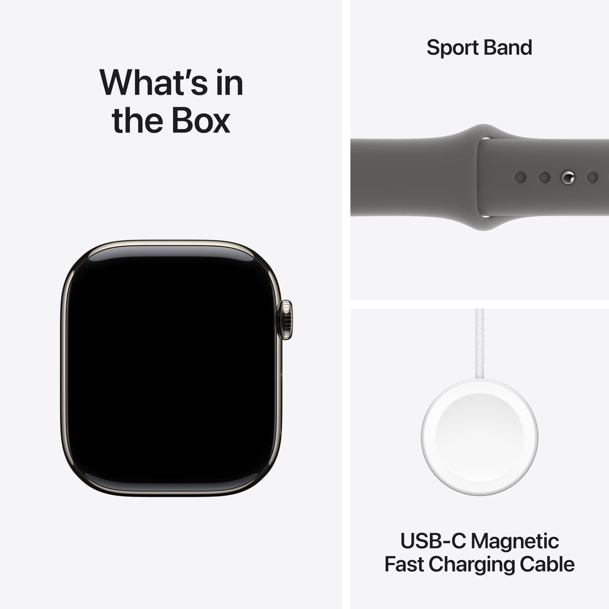 Apple Watch Series 10 [GPS 46mm case] Smartwatch with Jet Black Aluminum Case with Black Sport Band - M/L. Fitness Tracker, ECG App, Always-On Retina