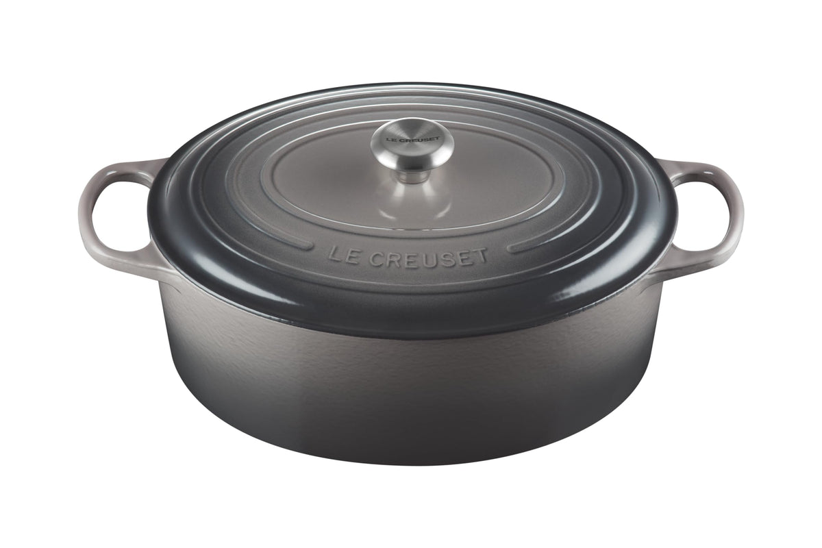 Le Creuset Enameled Cast Iron Signature Oval Dutch Oven, 8 qt., Cerise