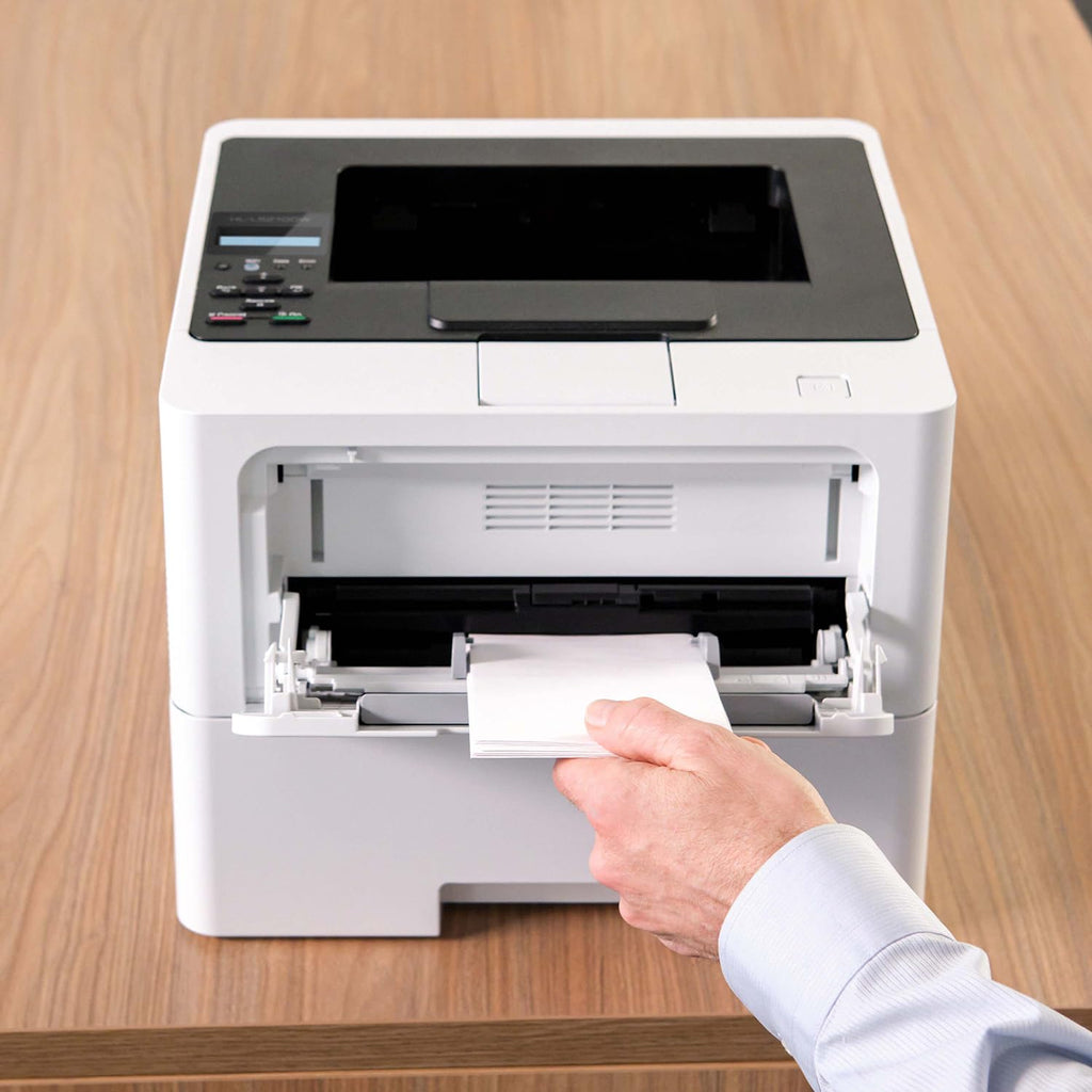 Brother Professional Laser Printer with High-Speed 50 ppm Output, Advanced Security Features, and Wireless Networking for Business, Monochrome